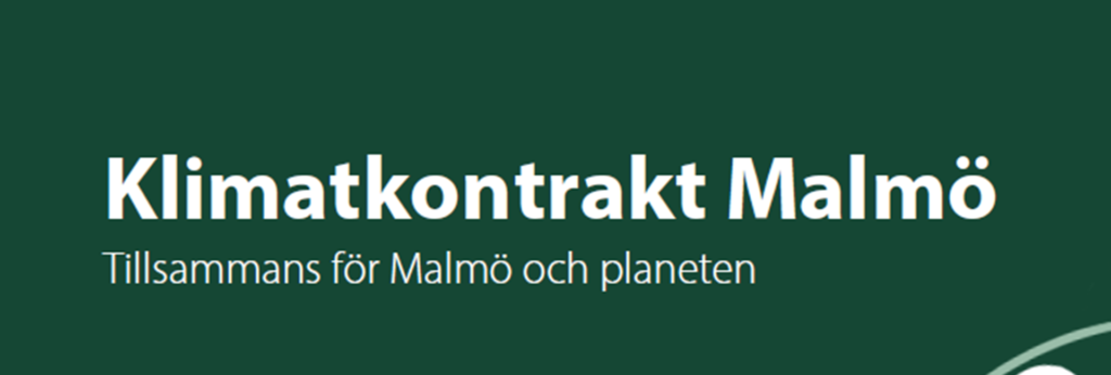 NBV Syd skriver under Klimatkontrakt Malm&ouml;